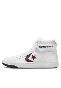 Converse Sneakersy Pro Blaze V2 Leather A06627C Biały. Kolor: biały. Materiał: skóra