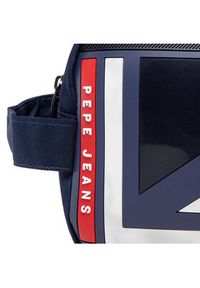 Pepe Jeans Kosmetyczka Slider Bag PM030676 Granatowy. Kolor: niebieski. Materiał: materiał #5