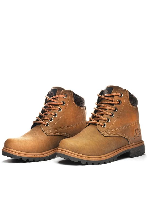 Buty do chodzenia męskie Kappa Logo Tennesee 2. Wysokość cholewki: za kostkę. Zapięcie: sznurówki. Kolor: żółty, brązowy, wielokolorowy. Materiał: materiał. Szerokość cholewki: normalna. Sport: turystyka piesza