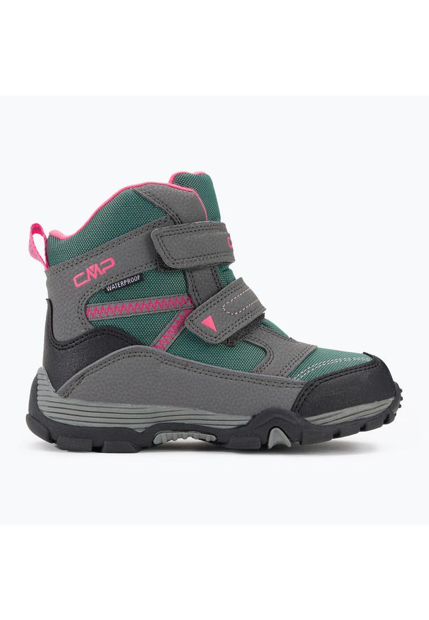 Śniegowce dziecięce CMP Pyry Snowboots. Kolor: zielony