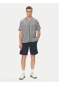 Jack & Jones - Jack&Jones Koszula Coba 12271060 Granatowy Relaxed Fit. Kolor: niebieski. Materiał: bawełna #3