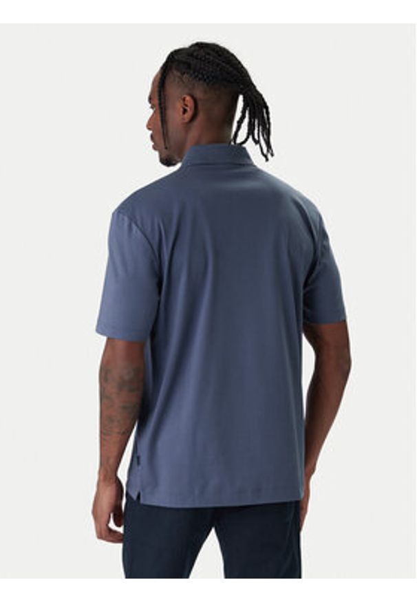 BOSS Polo Parris 50555829 Niebieski Regular Fit. Typ kołnierza: polo. Kolor: niebieski. Materiał: bawełna