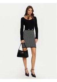 Guess Sukienka dzianinowa W5RK12 Z3KX0 Czarny Slim Fit. Kolor: czarny. Materiał: wiskoza #4
