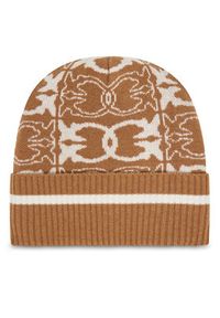Pinko - PINKO Czapka Bulgaria 105991 A2YO Brązowy. Kolor: brązowy. Materiał: materiał, wiskoza