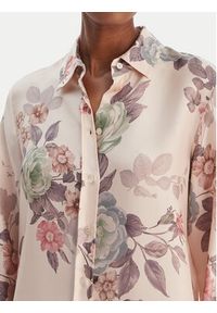Marella Koszula Salve 2613111141 Różowy Relaxed Fit. Kolor: różowy. Materiał: jedwab #3