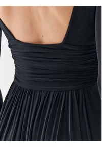 Elisabetta Franchi Sukienka wieczorowa AB-399-36E2-V800 Czarny Regular Fit. Kolor: czarny. Styl: wizytowy #4