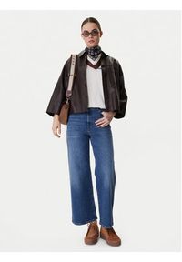 Weekend Max Mara Jeansy Pulvino 2615181061 Granatowy Wide Leg. Kolor: niebieski #5