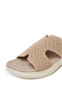 Clara Barson Klapki R25SS02834 Beżowy. Kolor: beżowy. Materiał: materiał #7
