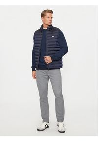 Guess Bezrękawnik M4YN11 WG922 Niebieski Regular Fit. Kolor: niebieski. Materiał: syntetyk. Długość rękawa: bez rękawów #5
