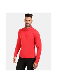 Męska polarowa warstwa środkowa Kilpi ALMERI-M. Kolor: czerwony. Materiał: polar. Sezon: zima. Sport: narciarstwo #1