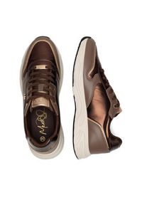 MEXX Sneakersy MI001009143W Brązowy. Kolor: brązowy. Materiał: skóra #6