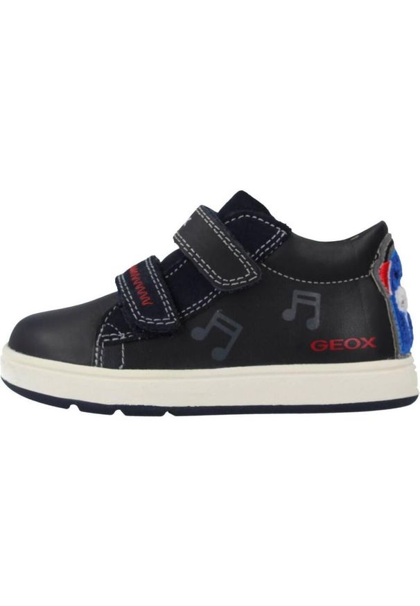 Geox - Buty GEOX 139938 Niebieski. Kolor: niebieski. Materiał: skóra. Sport: turystyka piesza