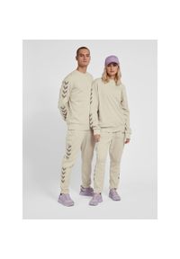 Bluza fitness dla dorosłych Hummel hml LEGACY chevron. Kolor: biały, wielokolorowy, beżowy, szary. Sport: fitness