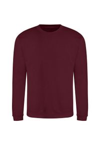 AWDIS - Zwykła Bluza Unisex Dla Dorosłych. Kolor: czerwony, wielokolorowy, brązowy