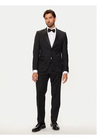 BOSS - Boss Koszula H-Hank 50519935 Biały Slim Fit. Kolor: biały. Materiał: bawełna