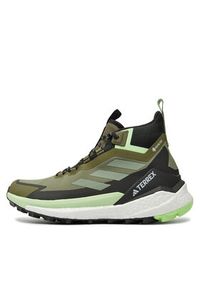 Adidas - adidas Buty Terrex Free Hiker GORE-TEX Hiking 2.0 IE5127 Zielony. Kolor: zielony. Technologia: Gore-Tex. Model: Adidas Terrex