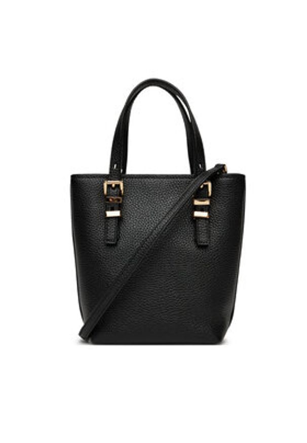 MICHAEL Michael Kors Torebka Quinn 32S5GQNC0L Czarny. Kolor: czarny. Materiał: skórzane