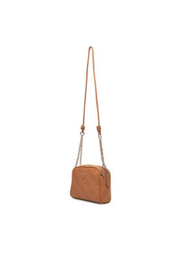 Guess Torebka Adelasia HWQL96 58140 Beżowy. Kolor: beżowy. Materiał: skórzane
