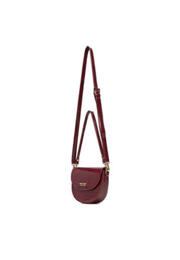 Nine West Torebka CEO-ZOE-S23806 Bordowy. Kolor: czerwony