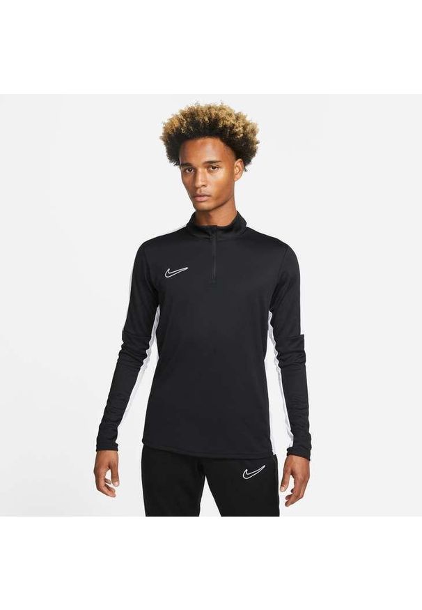 Bluza treningowa męska Nike DF Academy 23 SS Drill. Kolor: czarny. Sport: piłka nożna