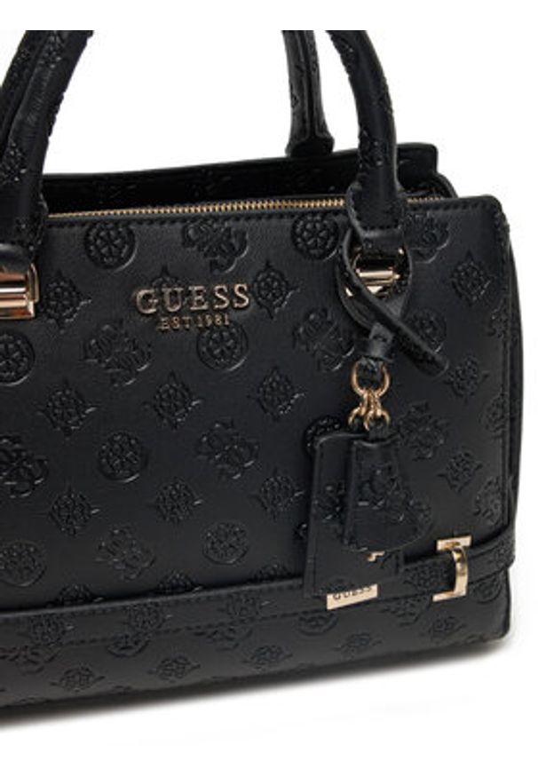 Guess Torebka HWPD96 30060 Czarny. Kolor: czarny. Materiał: skórzane