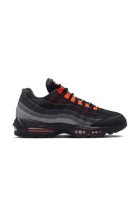 Nike - NIKE AIR MAX 95 Sneakersy męskie. Okazja: na co dzień. Kolor: czarny. Materiał: nubuk, zamsz. Szerokość cholewki: normalna. Wzór: gradientowy. Sezon: lato. Model: Nike Air Max