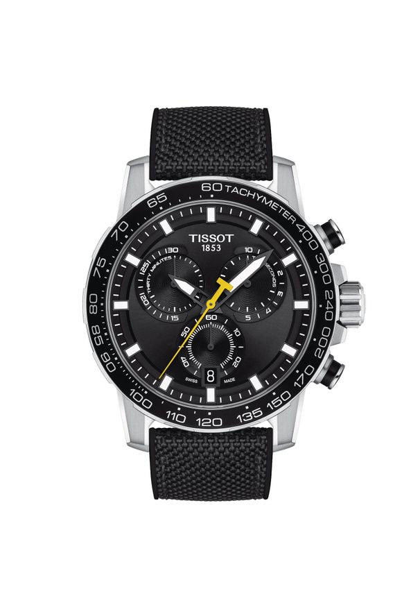 Zegarek Męski TISSOT Supersport Chrono T-SPORT T125.617.17.051.02. Materiał: materiał. Styl: klasyczny, sportowy