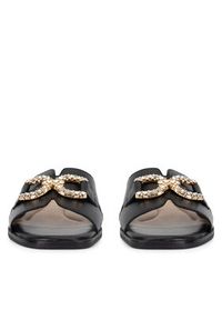 Sergio Bardi Klapki WI16-D1033-03SB Czarny. Kolor: czarny. Materiał: skóra #5