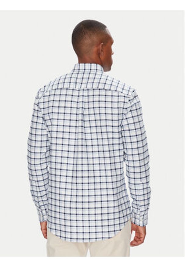 TOMMY HILFIGER - Tommy Hilfiger Koszula Heritage Oxford MW0MW39461 Niebieski Regular Fit. Kolor: niebieski. Materiał: bawełna