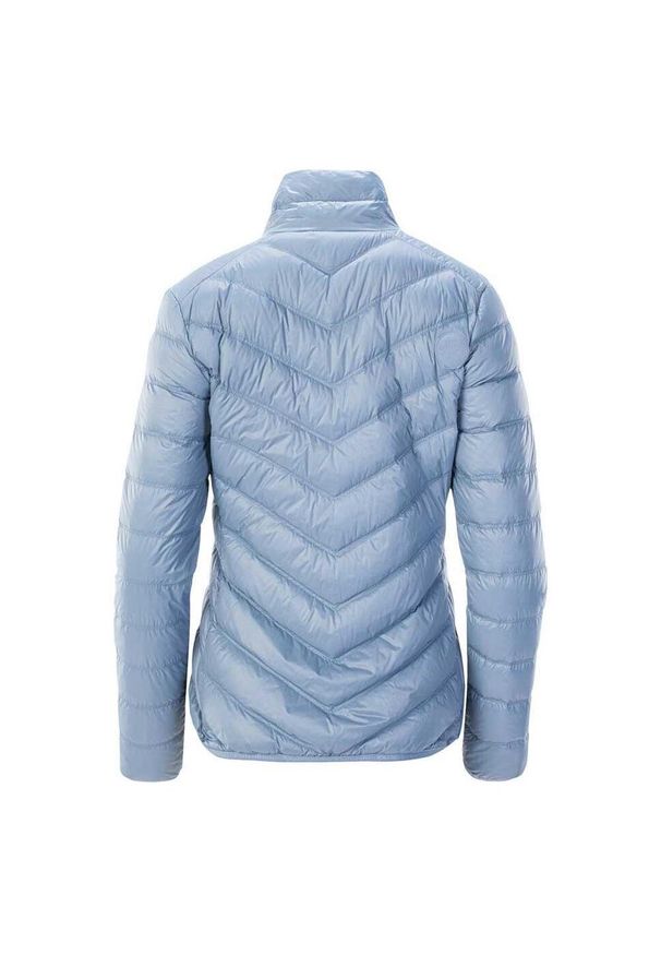 Iguana - Kurtka Ocieplana Damska Blanca. Kolor: niebieski. Materiał: puch. Sport: turystyka piesza