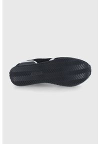 Guess buty TREVISO kolor czarny. Nosek buta: okrągły. Zapięcie: sznurówki. Kolor: czarny. Materiał: guma #5