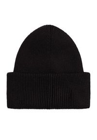 Tommy Jeans Czapka Tjm Linear Beanie AM0AM13666 Czarny. Kolor: czarny. Materiał: materiał, bawełna