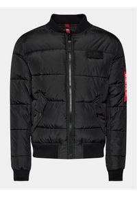 Alpha Industries Kurtka puchowa Ma-1 Puffer Bomber 138116 Czarny Regular Fit. Kolor: czarny. Materiał: syntetyk