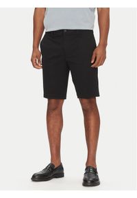 BOSS Szorty materiałowe S_Commuter-J 50511436 Czarny Slim Fit. Kolor: czarny. Materiał: syntetyk