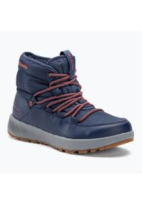 columbia - Sniegowce damskie Columbia Solpeside Village Omni-Heat Mid. Kolor: niebieski. Sezon: zima. Styl: sportowy