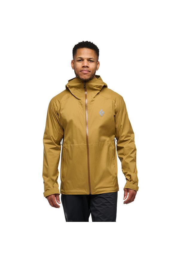 Rozciągliwa kurtka narciarska Black Diamond Fineline Shell. Kolor: wielokolorowy, beżowy, brązowy. Sezon: zima. Sport: narciarstwo