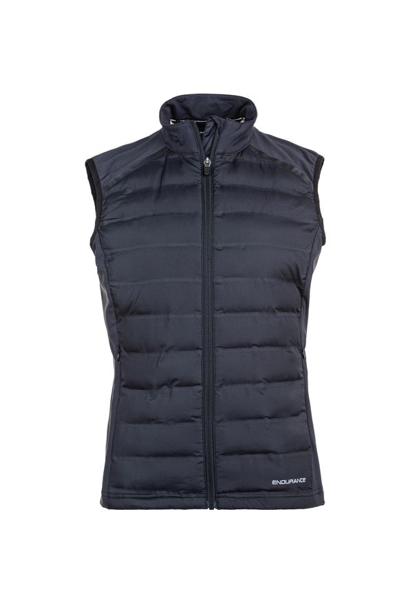 ENDURANCE - Damska kurtka bez rękawów Endurance Reita. Kolor: czarny. Długość rękawa: bez rękawów. Sezon: zima. Sport: turystyka piesza