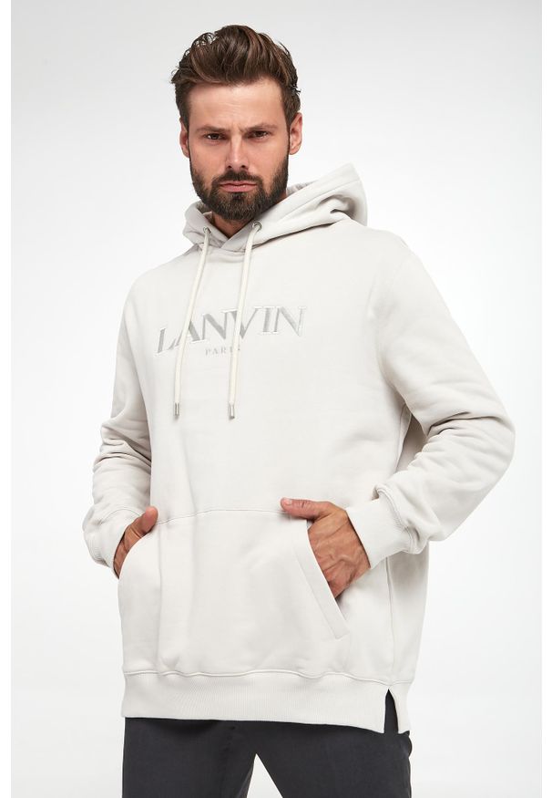 Bluza męska z kapturem LANVIN. Typ kołnierza: kaptur