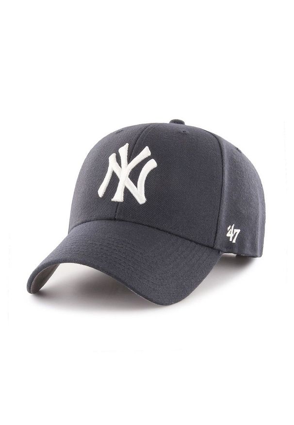 47 Brand - 47brand - Czapka MLB New York Yankees. Kolor: niebieski
