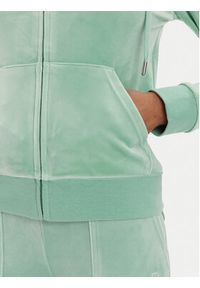 Juicy Couture Bluza Robertson JCAP176 Niebieski Slim Fit. Kolor: niebieski. Materiał: syntetyk #4