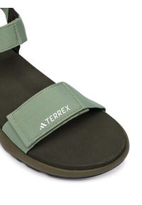 Adidas - adidas Sandały Terrex Hydroterra Light JR8403 Zielony. Kolor: zielony. Materiał: materiał #5