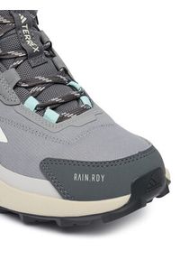 Adidas - adidas Trekkingi Terrex Anylander Mid Rain.Rdy Hiking Shoes JR6600 Szary. Kolor: szary. Materiał: materiał #6
