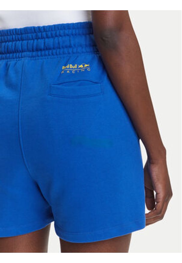 Pepe Jeans Szorty sportowe Red Bull Racing RL800008 Niebieski Relaxed Fit. Kolor: niebieski. Materiał: bawełna