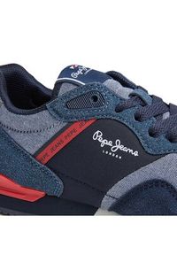 Pepe Jeans Sneakersy PBS30578 Granatowy. Kolor: niebieski #7