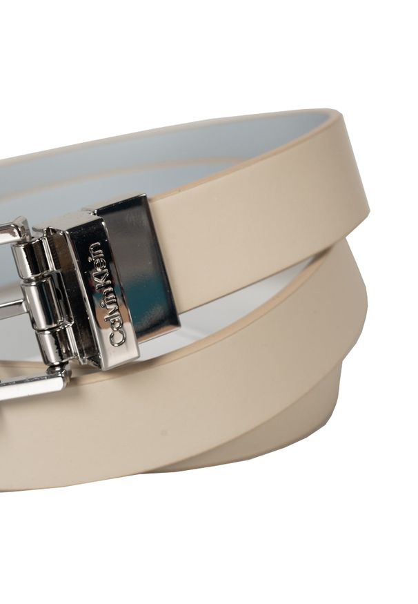 Calvin Klein Pasek | K60K6099810GY | Kobieta | Błękitny, Ecru. Kolor: niebieski. Materiał: poliester