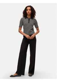 Vero Moda Spodnie materiałowe Texas 10334103 Czarny Straight Fit. Kolor: czarny. Materiał: syntetyk #3