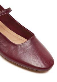 TOMMY HILFIGER - Tommy Hilfiger Baleriny Maryjane FW0FW08294 Fioletowy. Kolor: fioletowy. Materiał: skóra #5