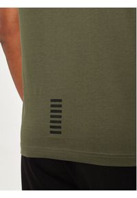 EA7 Emporio Armani T-Shirt 8NPT25-PJVPZ Zielony Regular Fit. Kolor: zielony. Materiał: bawełna #4
