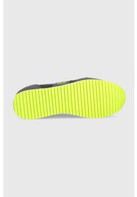 EA7 Emporio Armani sneakersy X8X027.XK050.M495 kolor szary. Nosek buta: okrągły. Zapięcie: sznurówki. Kolor: szary. Materiał: guma. Obcas: na platformie #5