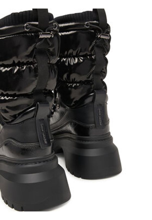 MICHAEL Michael Kors Śniegowce Shiloh 40F5SSFB7L Czarny. Kolor: czarny. Materiał: materiał